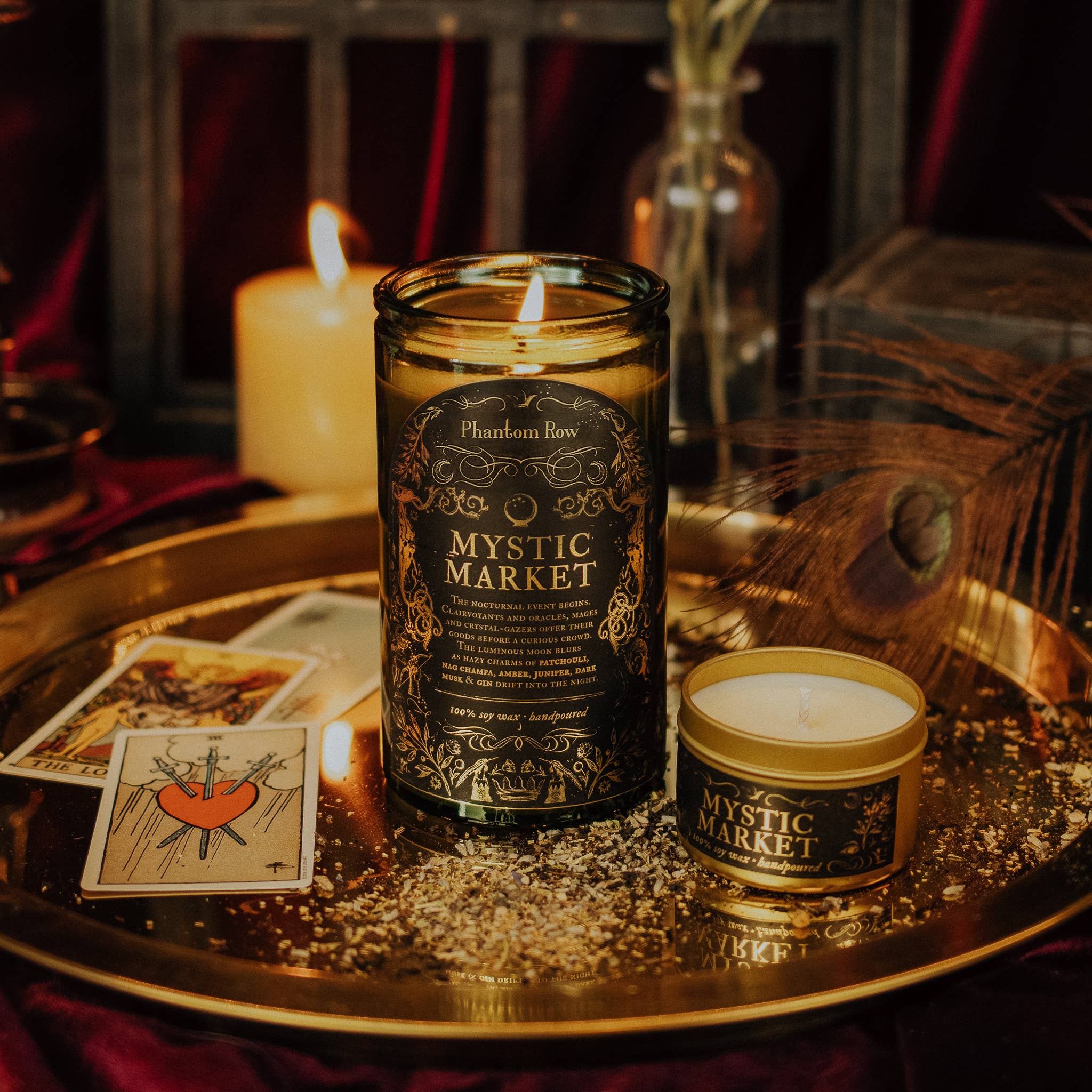 Mystic Market | Literary & Gothic-Inspired Jar Candle