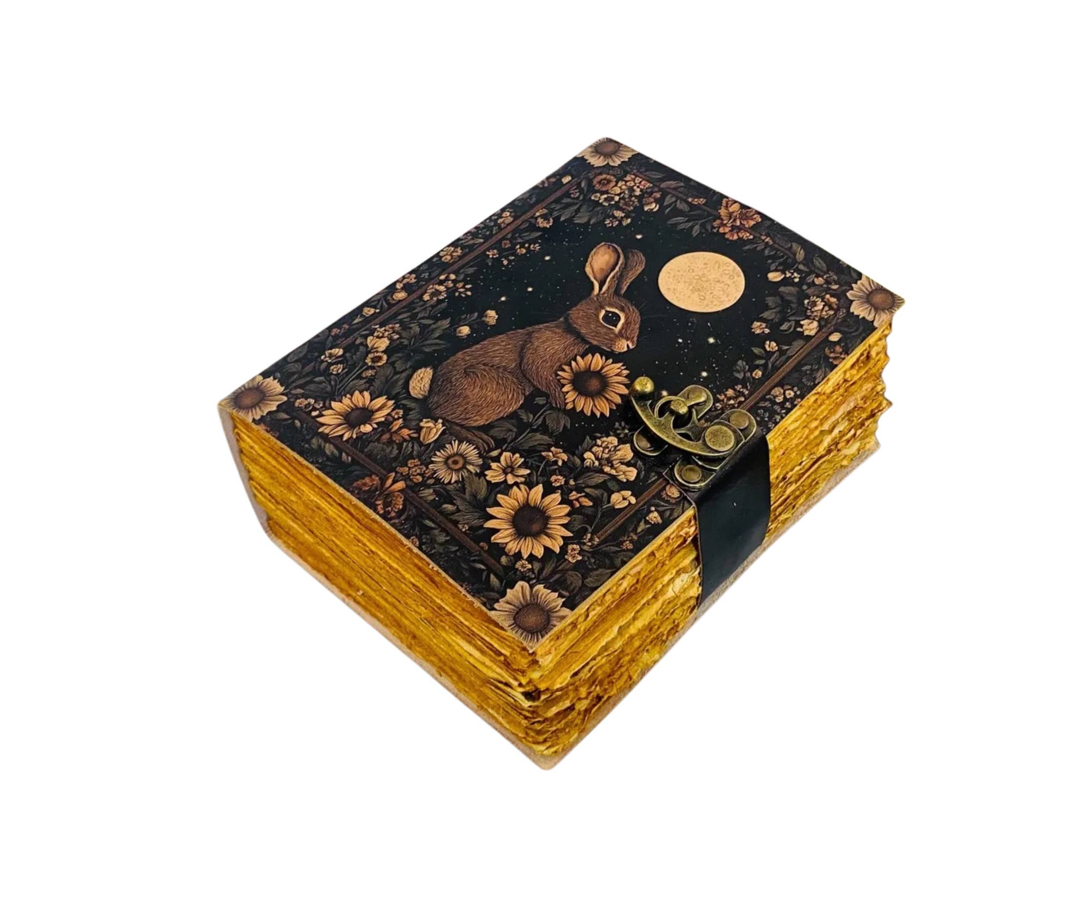 Book of Shadows Leather Journal Grimoire Spellbook Diary