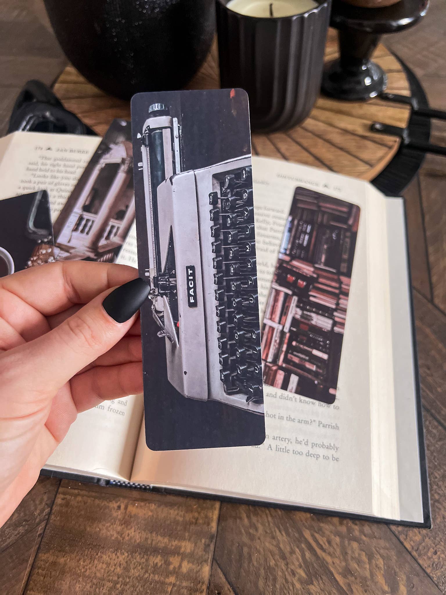 Dark Academia Bookmark Set