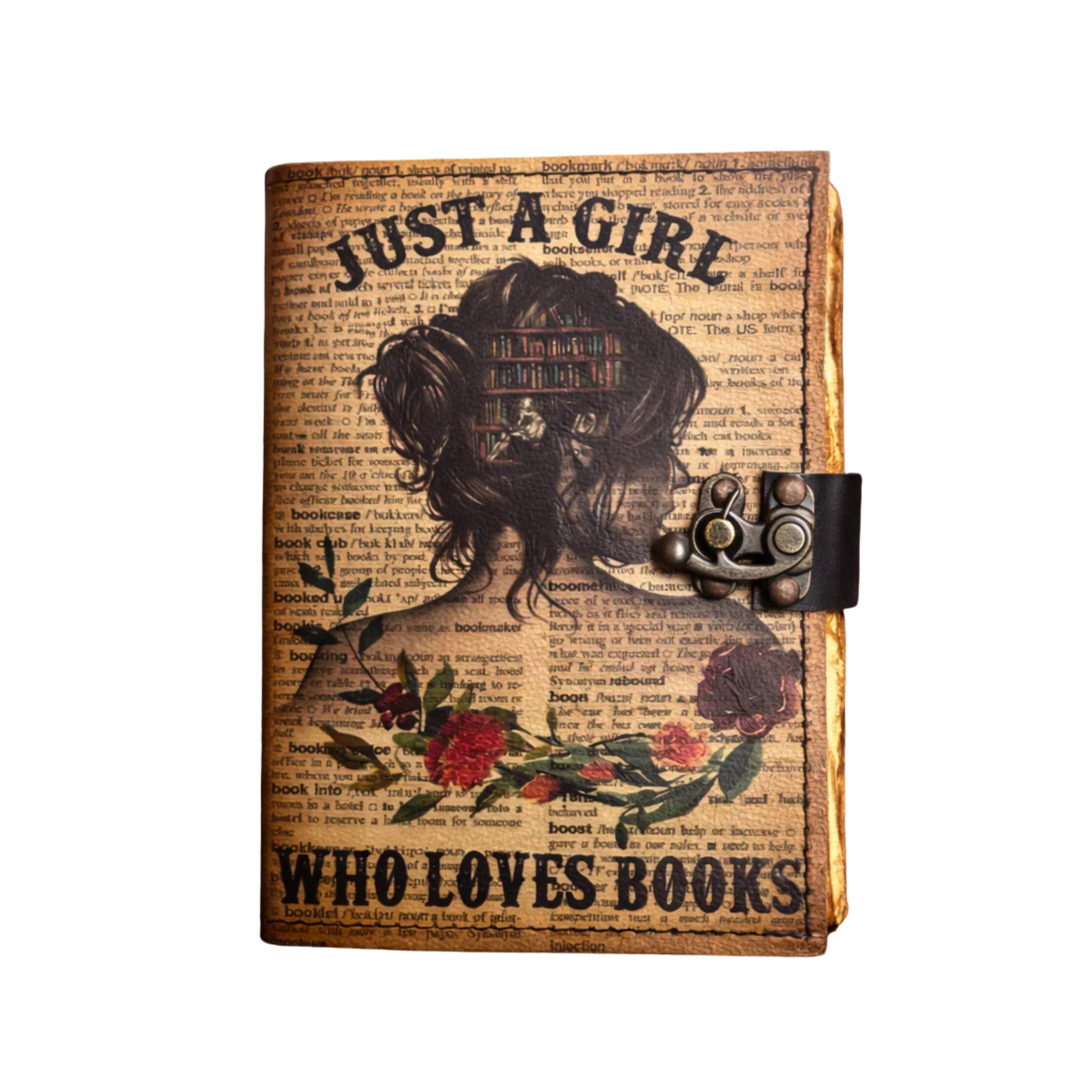 Girl Celtic Leather Journal Travel Journal Diary Notebook