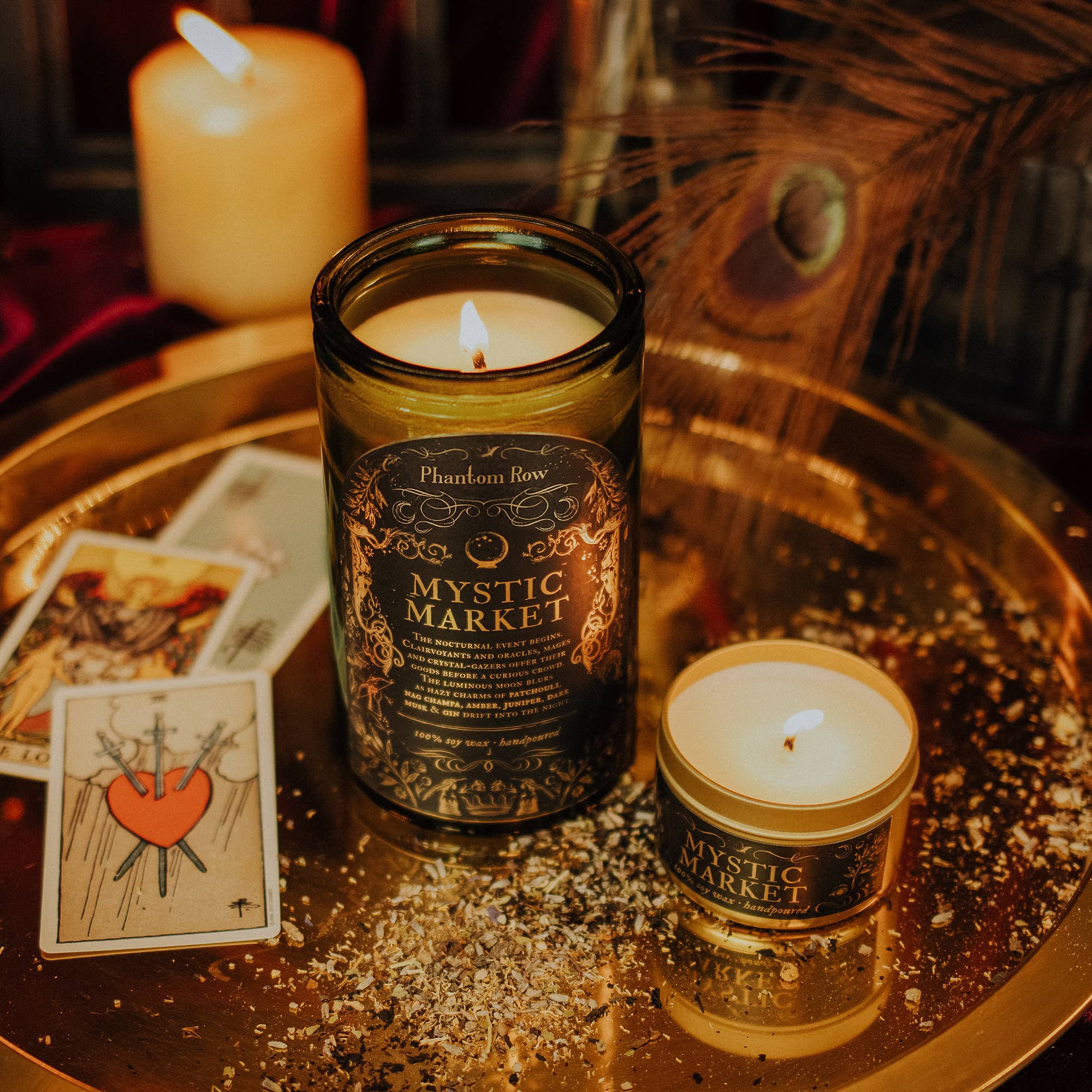 Mystic Market | Literary & Gothic-Inspired Jar Candle