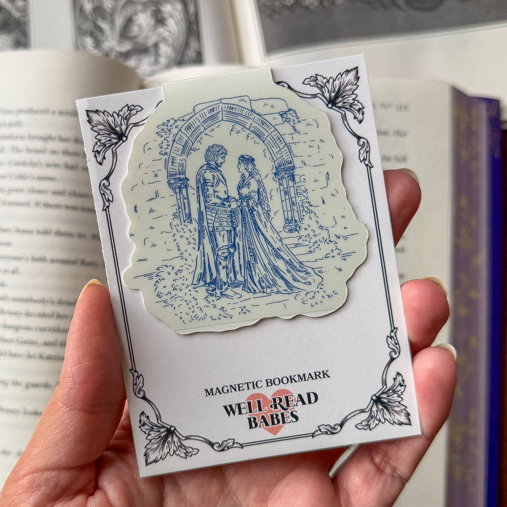 Medieval Romance Magnetic Bookmark Bookish Gift Romantasy