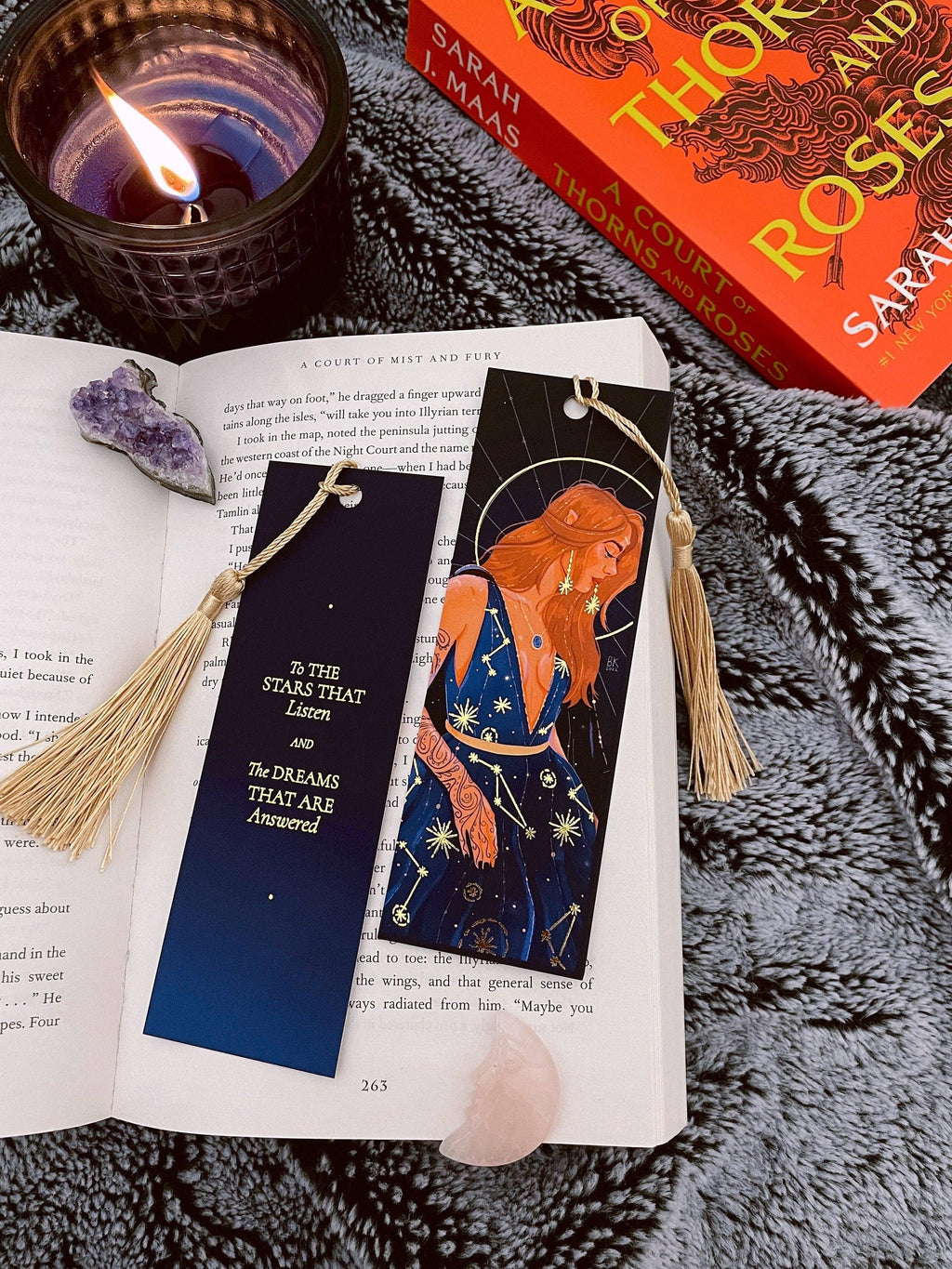 The Starlit High Lady *Gold Foil* Bookmark