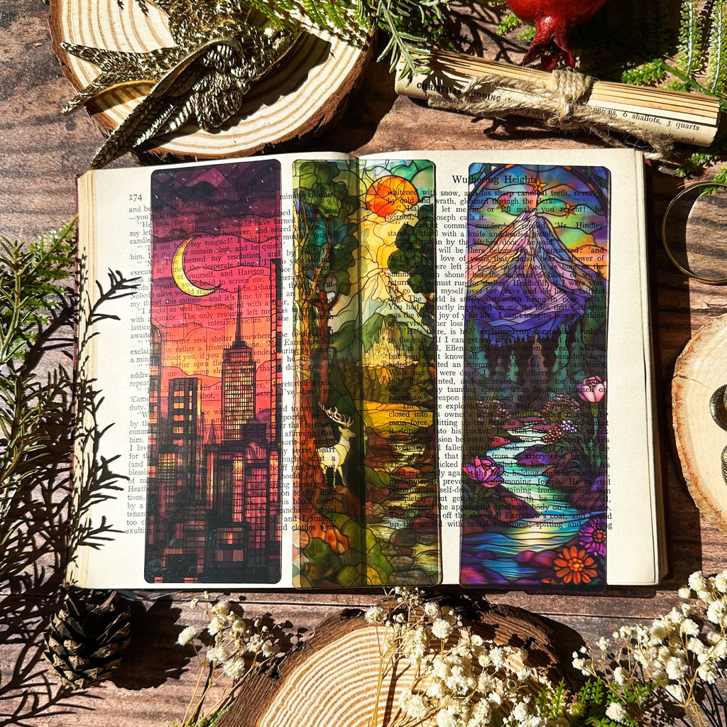 Terrasen Stained Glass Bookmarks (Throne of Glass)