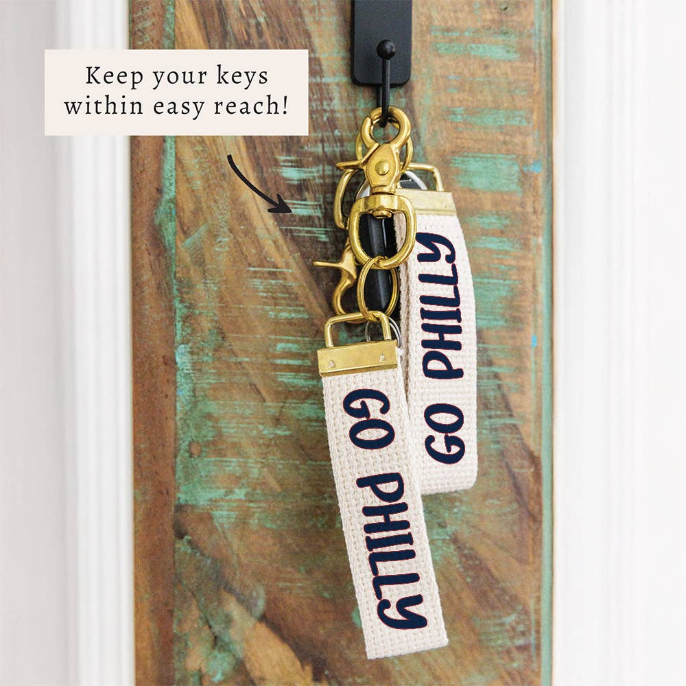 Go Philly Keychain | Philly Souvenir | Bag Charm