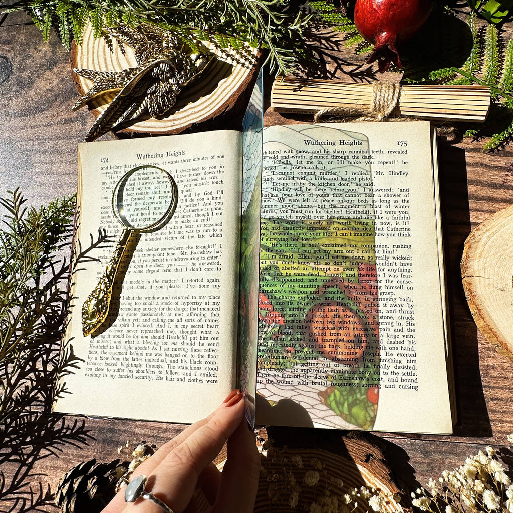 Shire Mushrooms Stained Glass Bookmarks