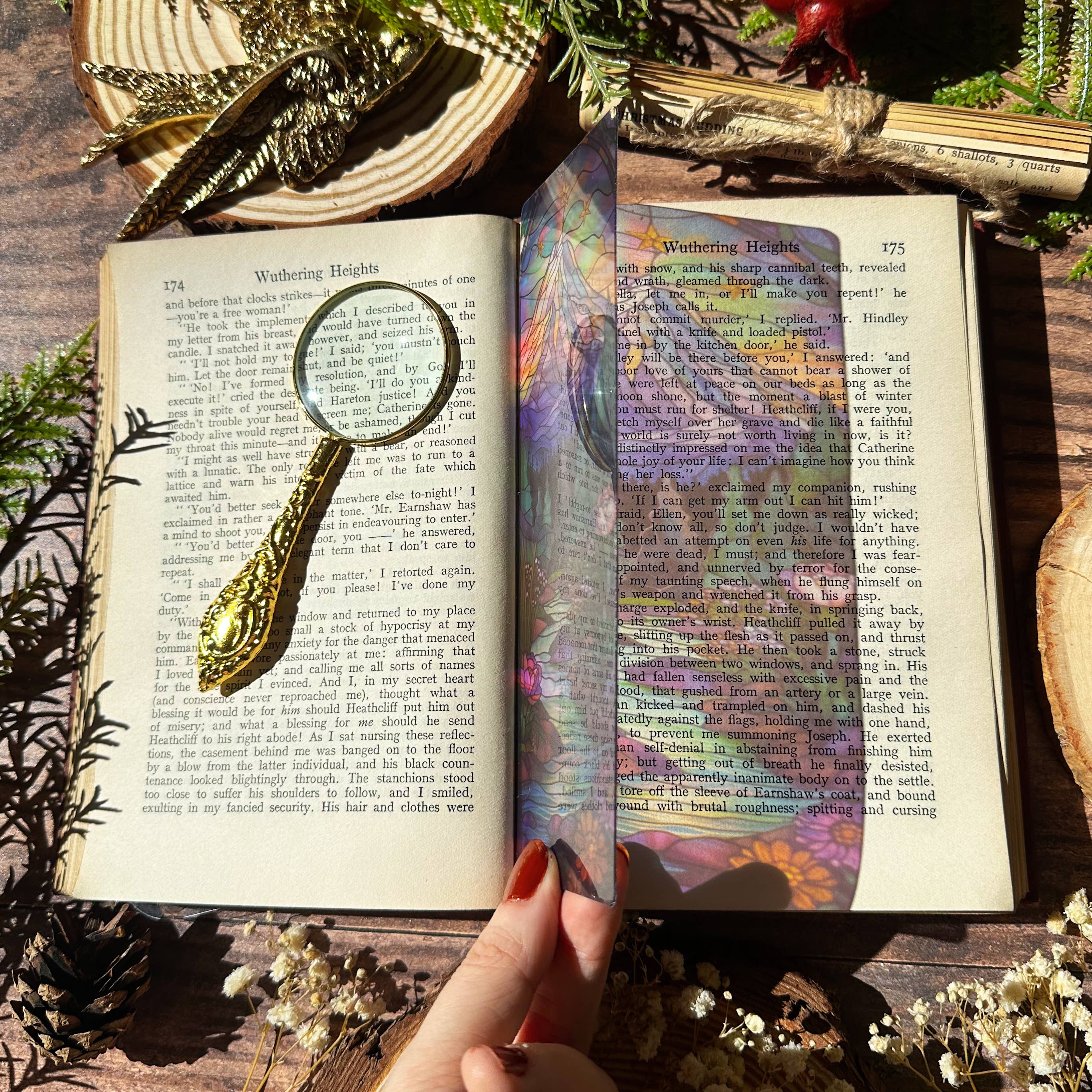 Velaris  (ACOTAR) Stained Glass Bookmarks