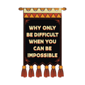 Why Only  Be Difficult When You Can Be Impossible Sticker