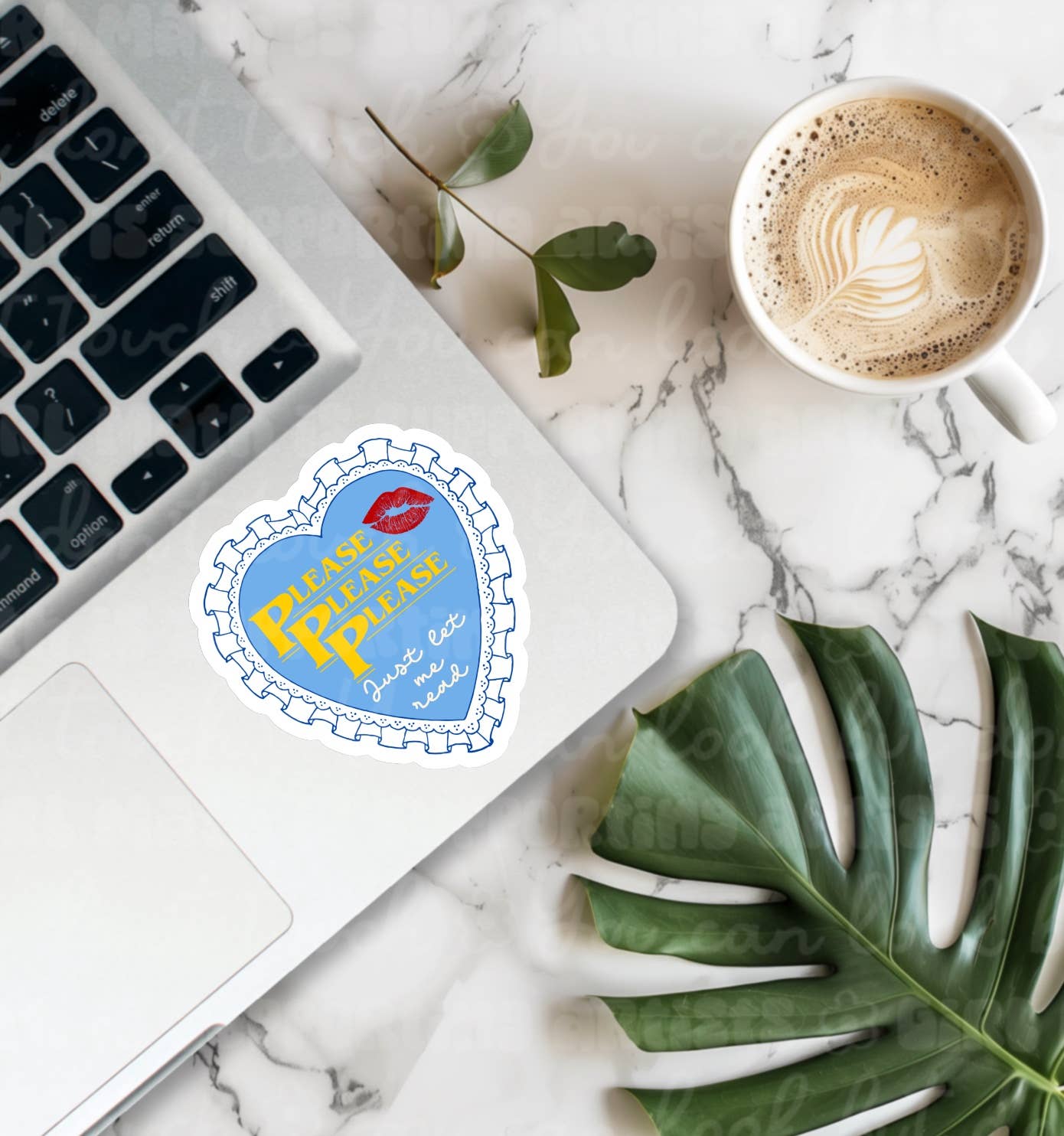 Please Just Let Me Read, Bookish Sticker