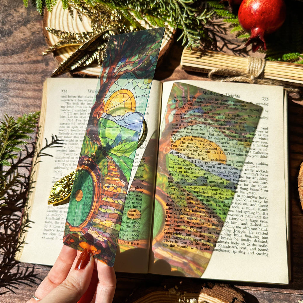 Shire Door Stained Glass Bookmarks