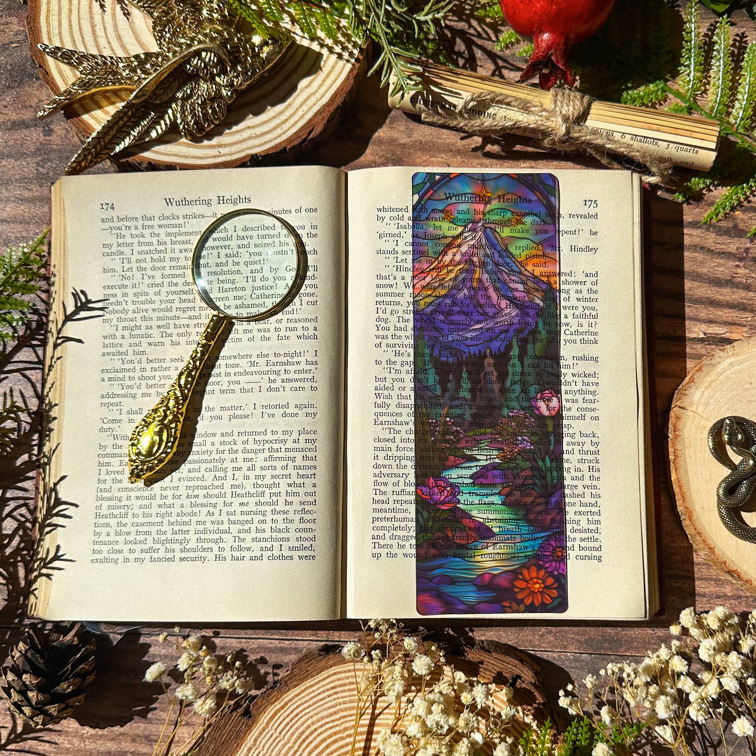 Velaris  (ACOTAR) Stained Glass Bookmarks