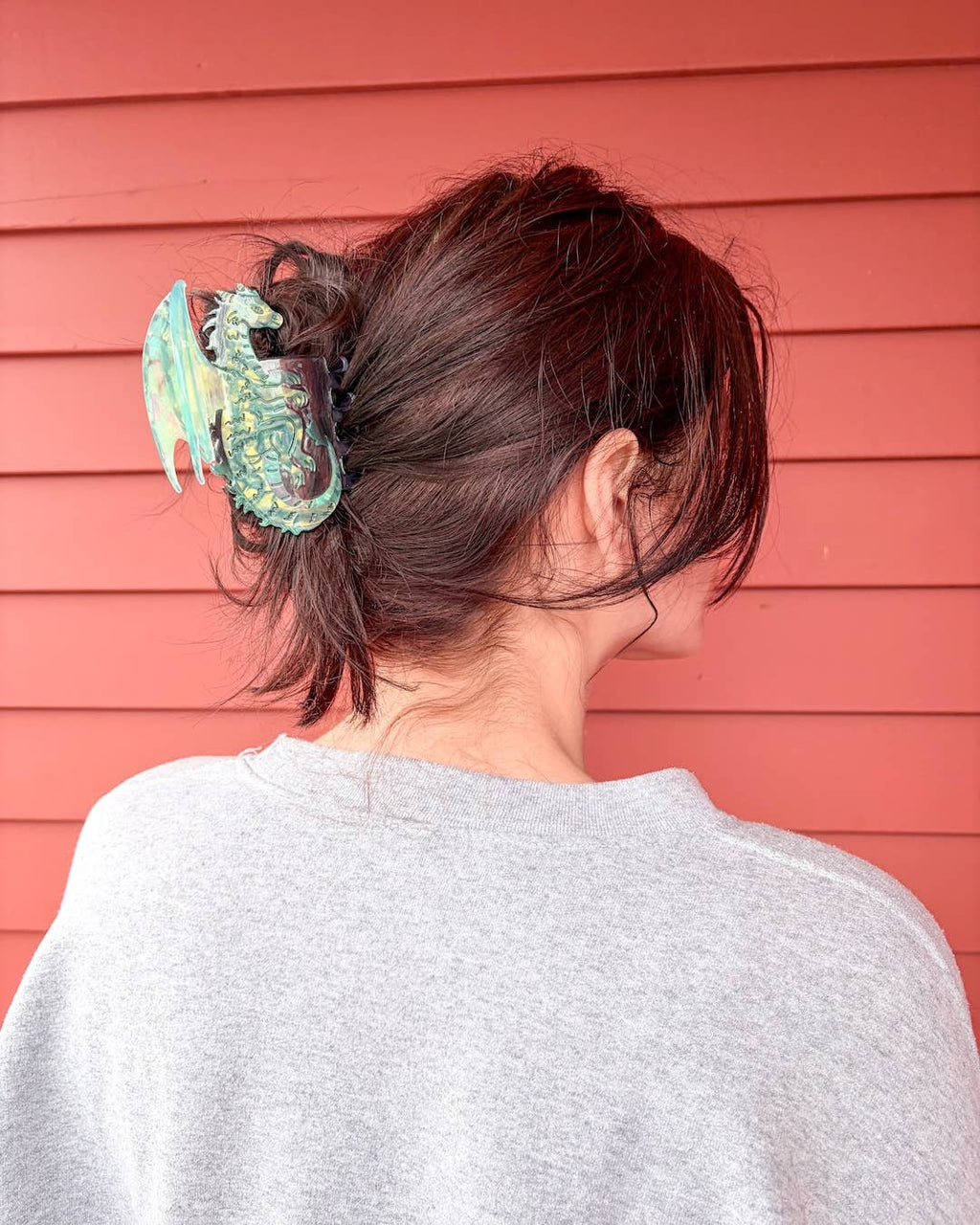 Dragon Hair Claw Clip - Small Seafoam | Hair Accessories