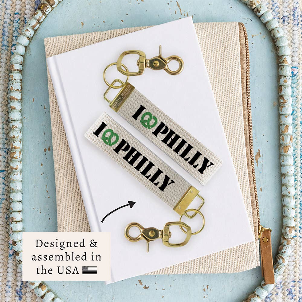 Philly Keychain | Philadelphia Souvenir | I Love Philly