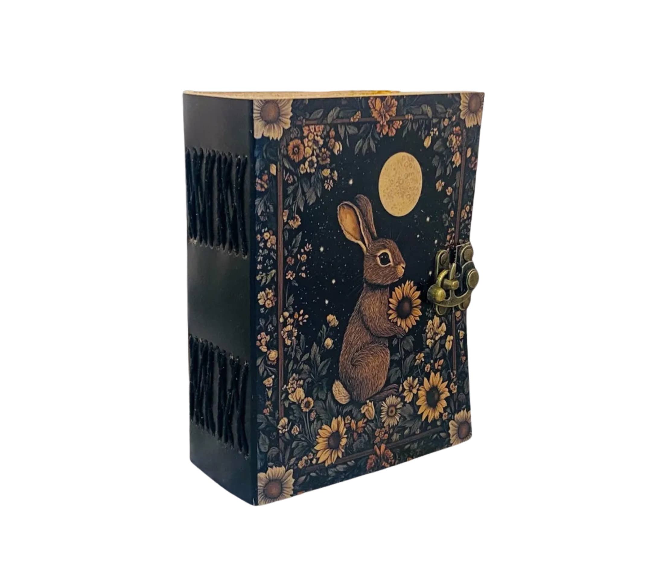 Book of Shadows Leather Journal Grimoire Spellbook Diary