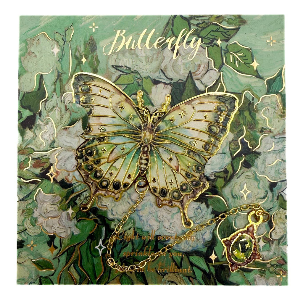 Metal Butterfly Bookmark