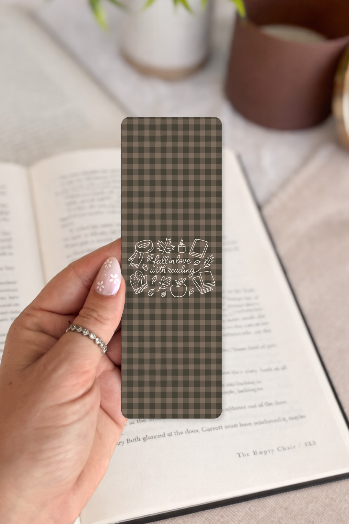 Cozy Fall Bookmark