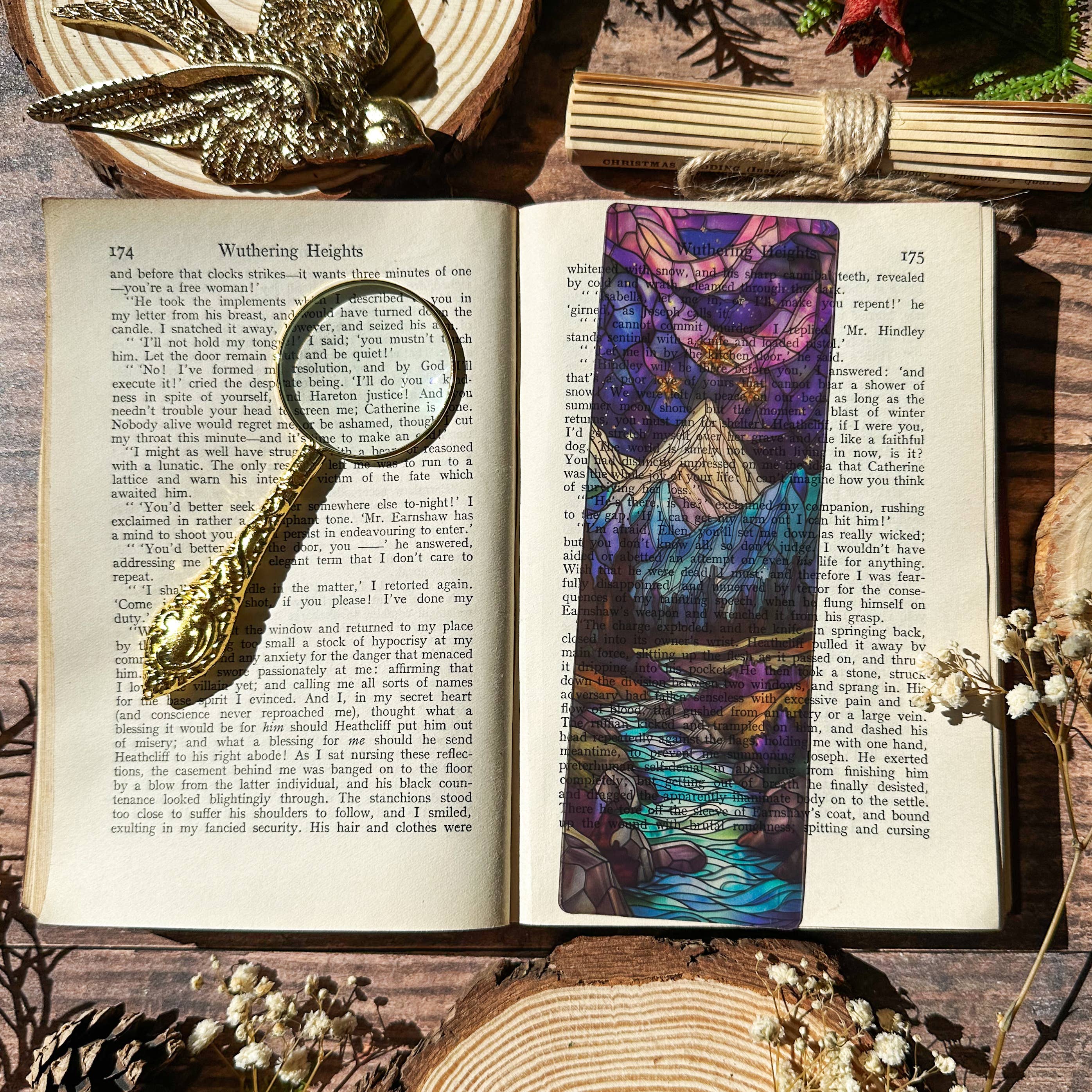 Night Court (ACOTAR) Stained Glass Bookmarks