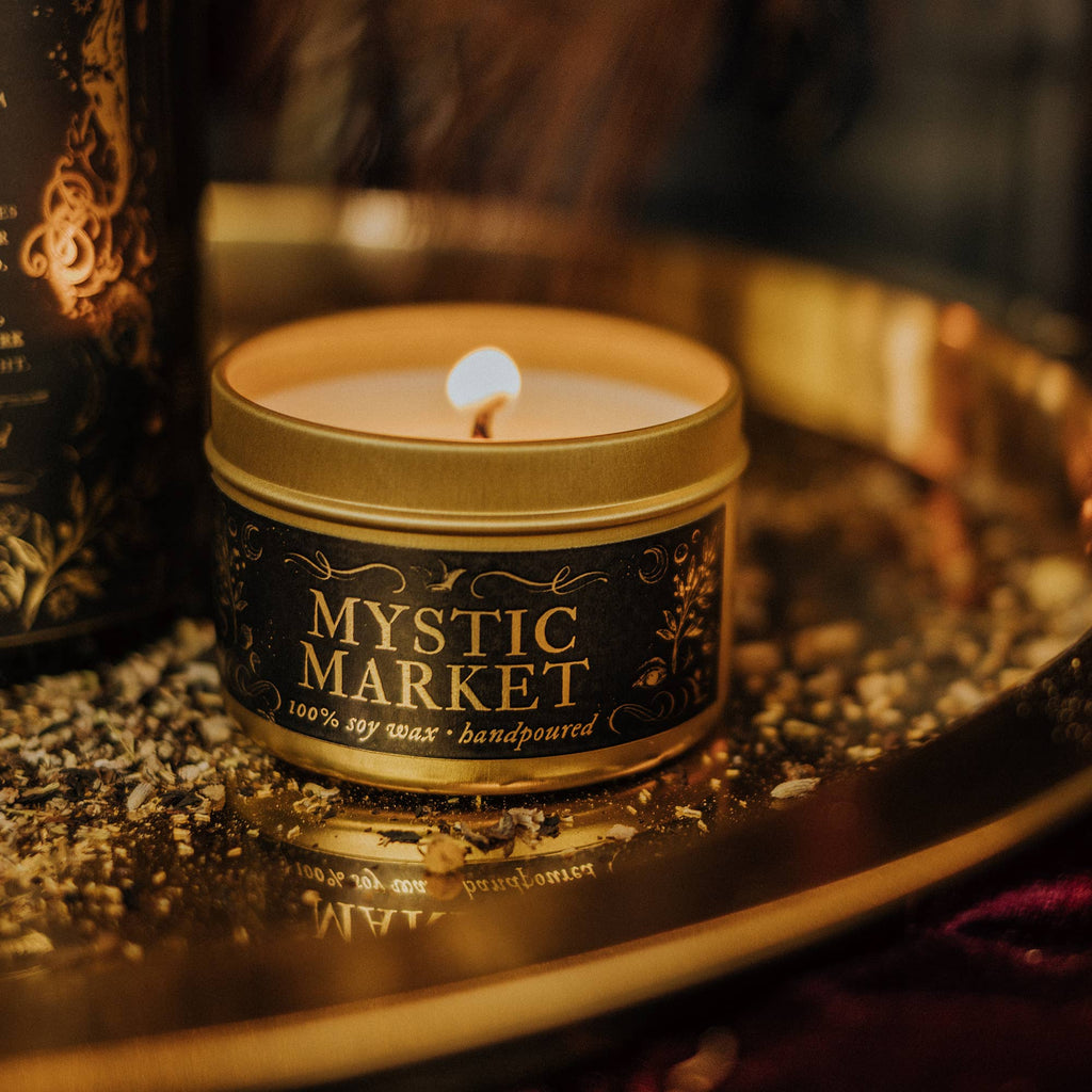 Mystic Market | Literary & Gothic-Inspired Jar Candle