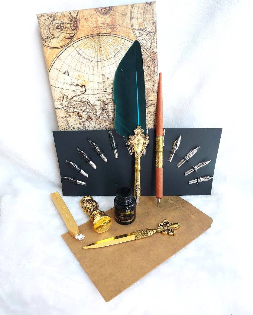 Calligraphy Set with Wax Seal Kit