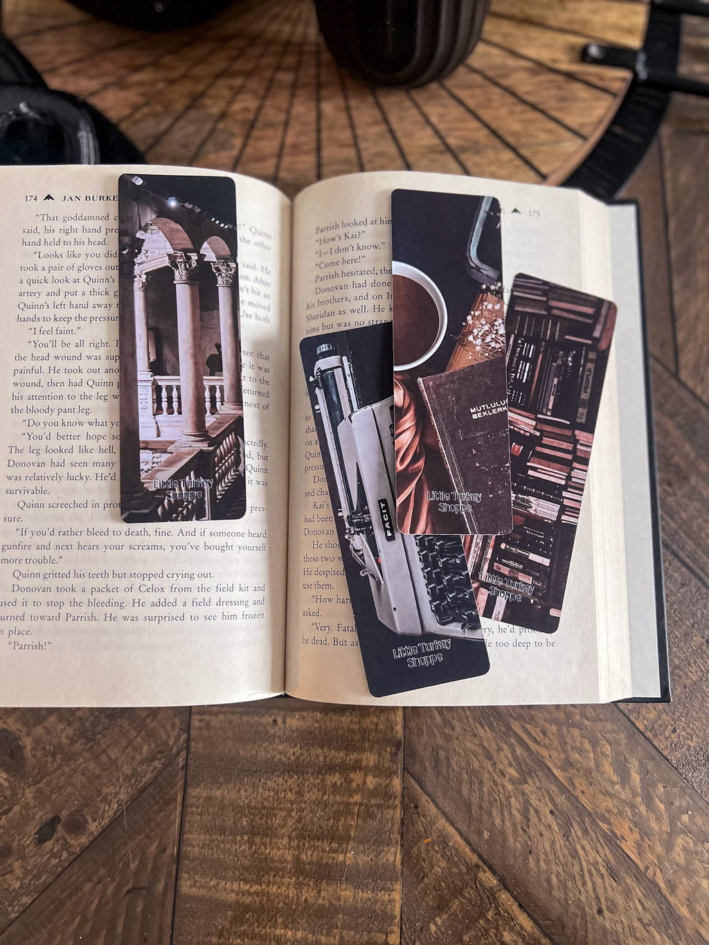 Dark Academia Bookmark Set