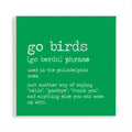 Philly Go Birds Definition Magnet | Philly Gift | Souvenir