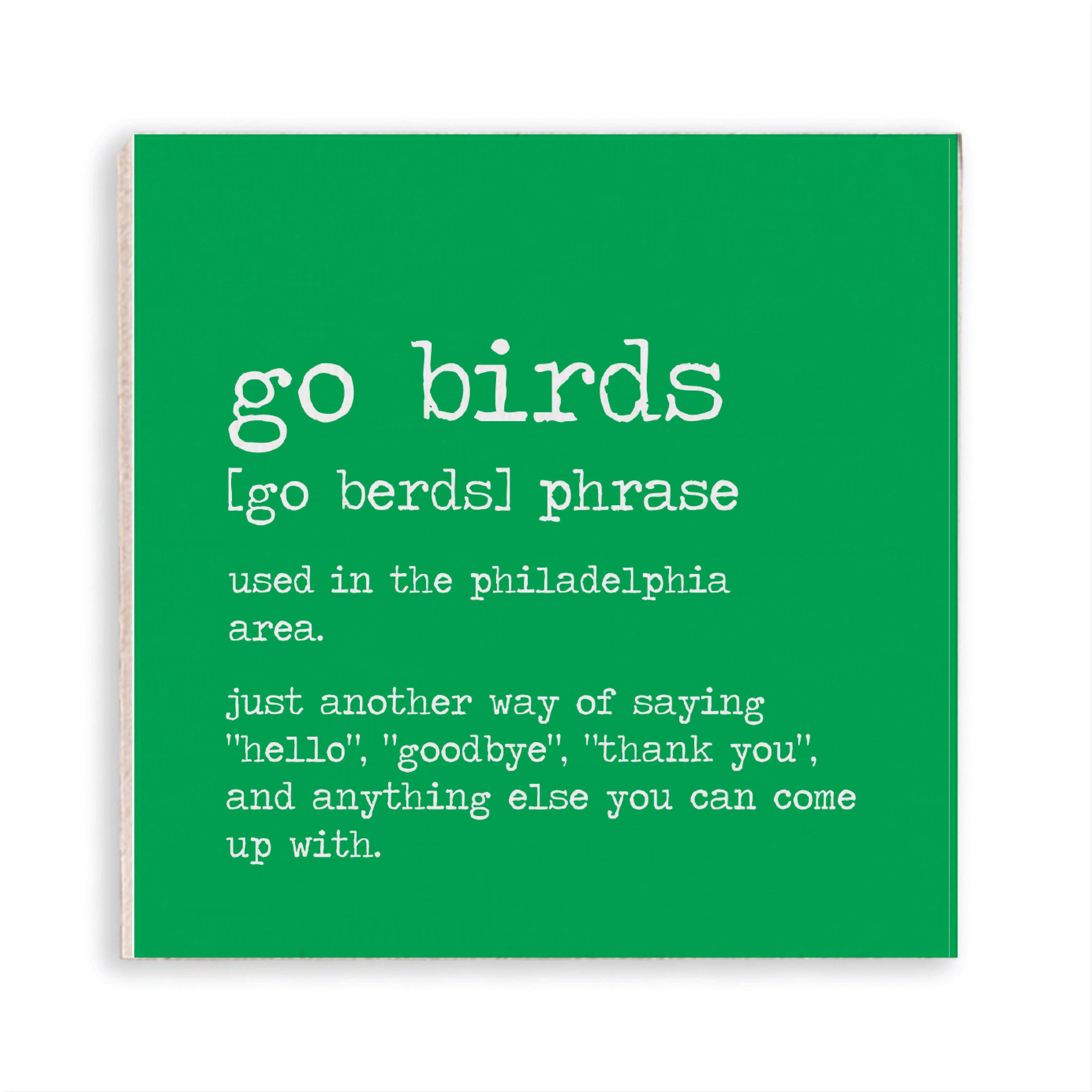 Philly Go Birds Definition Magnet | Philly Gift | Souvenir