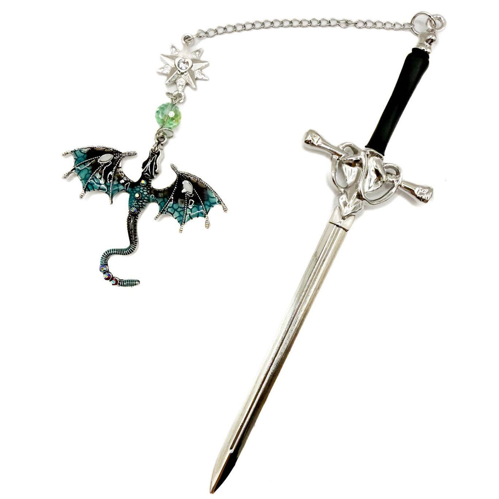 Mystical Dragon Sword Hair Pin