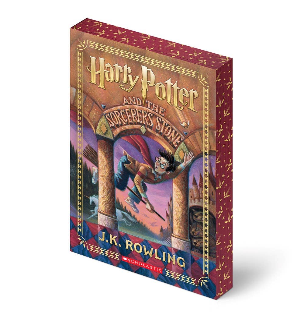 Harry Potter And The Sorcerer's Stone Stenciled Edges
