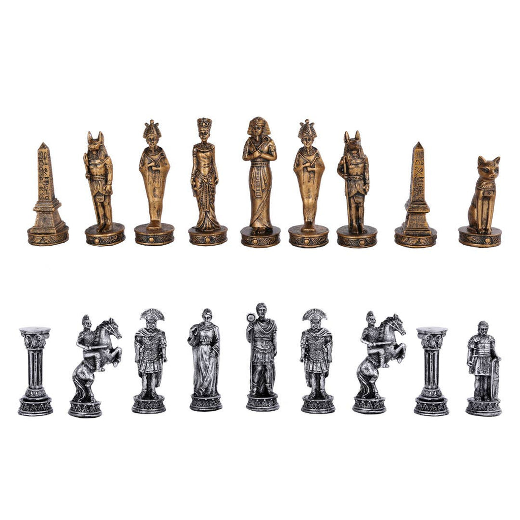 Chess Set - Egyptians vs Romans