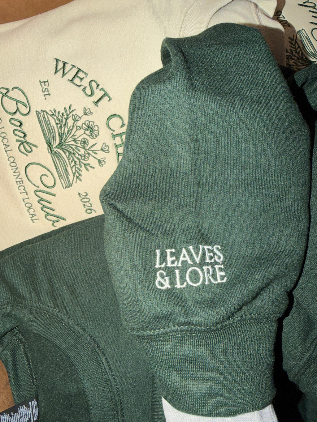 West Chester Book Club Sweatshirts