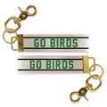 Philly Go Birds Striped Keychain | Bag Charm | Key Ring
