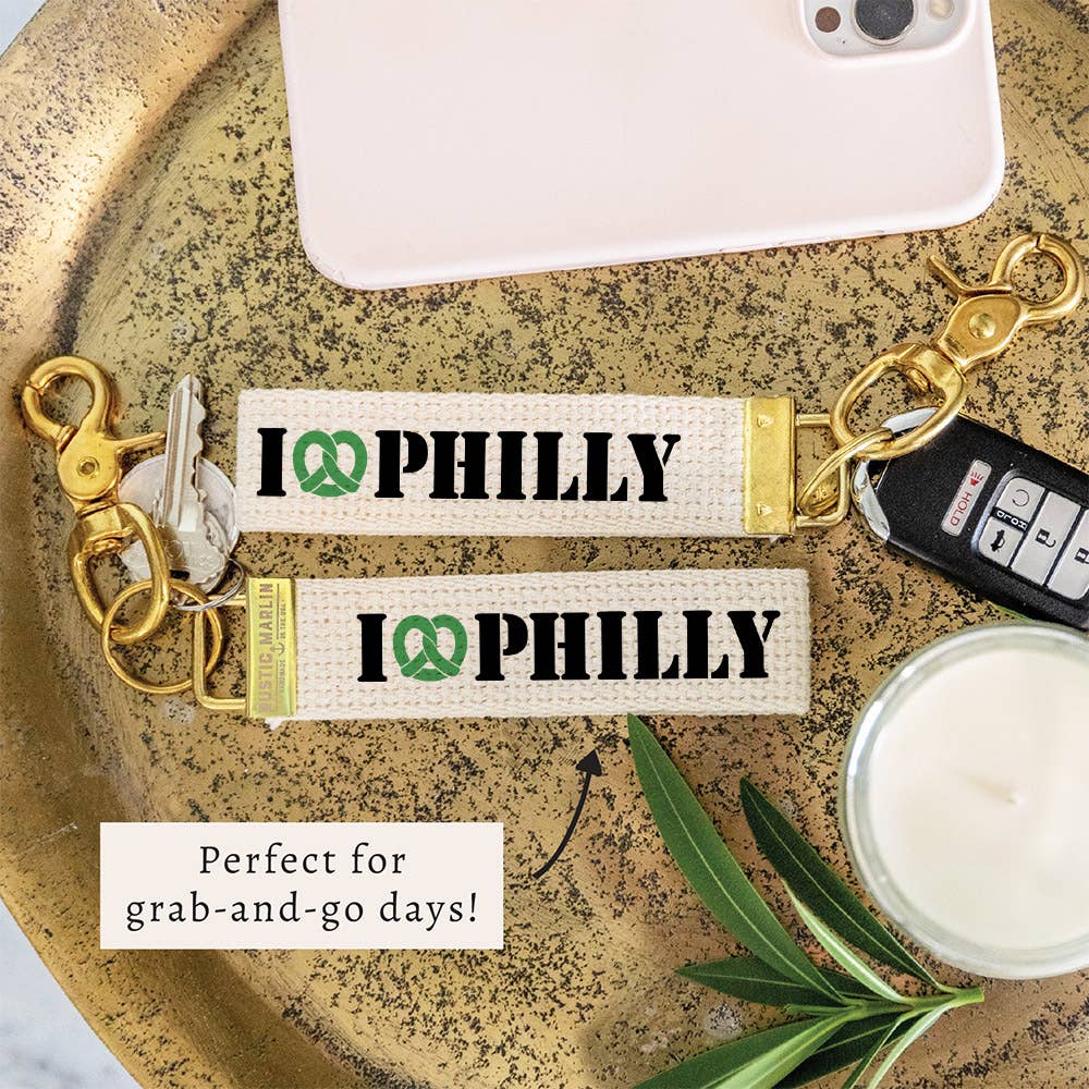 Philly Keychain | Philadelphia Souvenir | I Love Philly