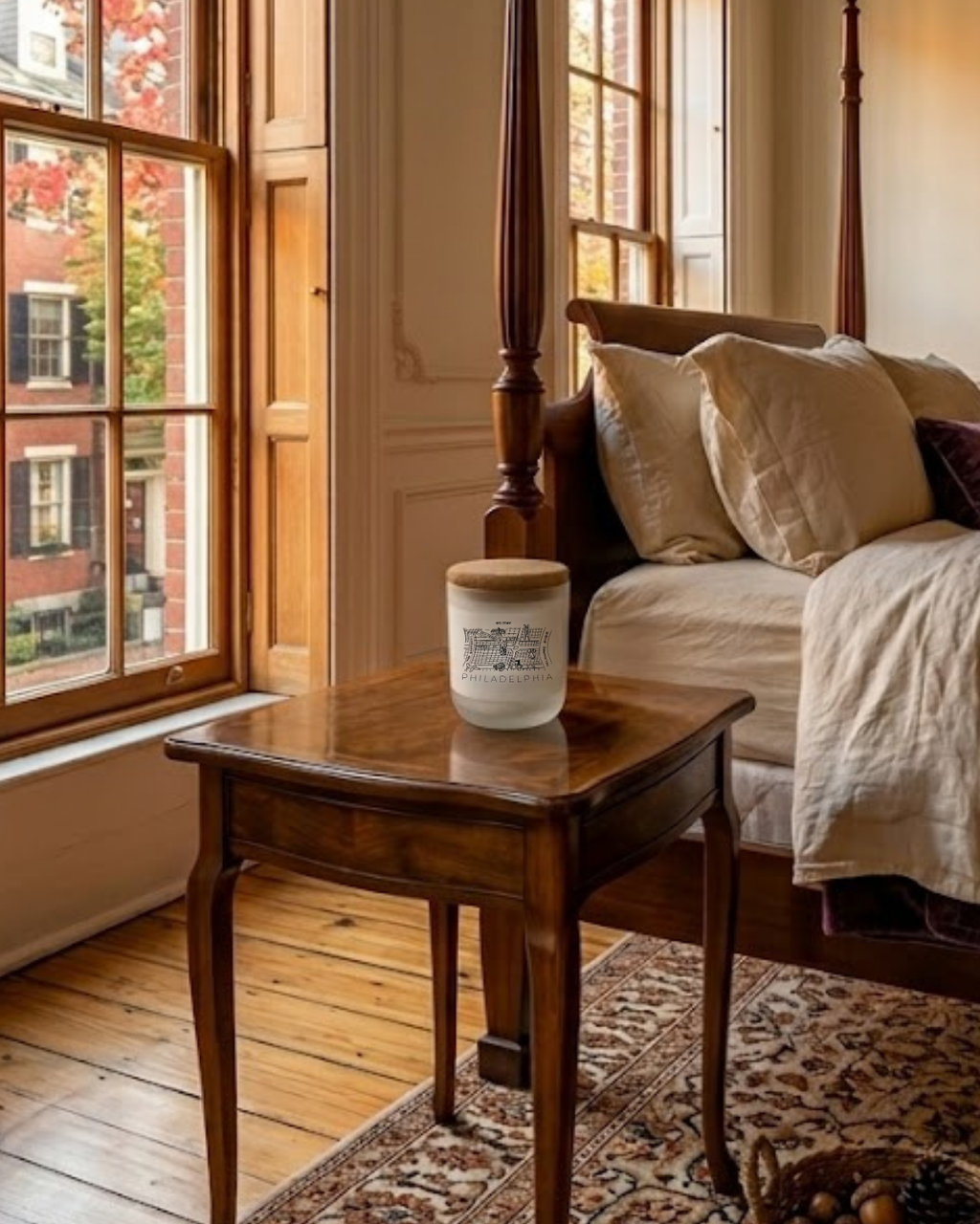 Philadelphia | enchanted forest soy wax candle by en mer