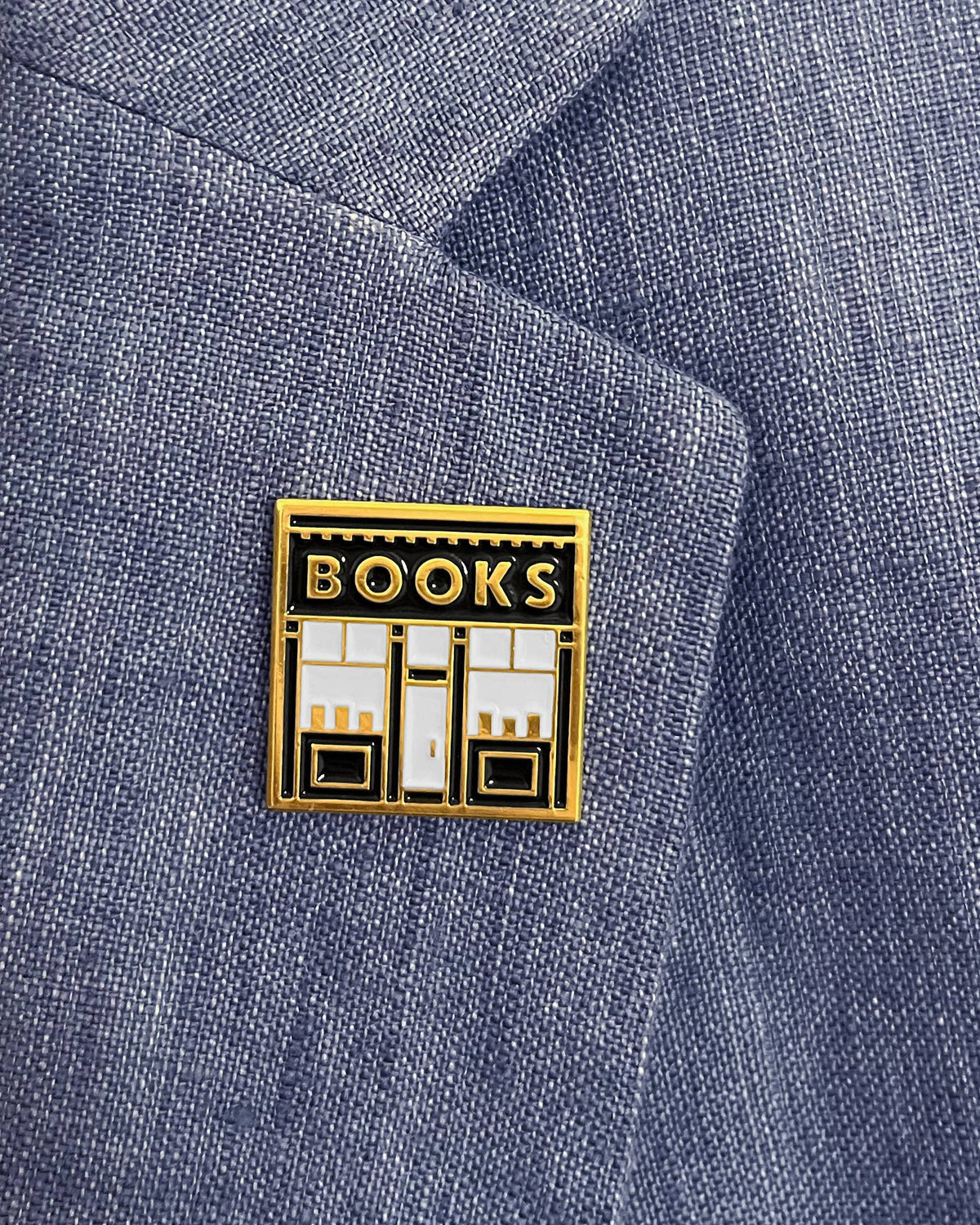 Book Shop enamel pin - bookstore pin - bookshop