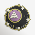 You Deserve A Little Treat Sticker (funny gifts, self-care)