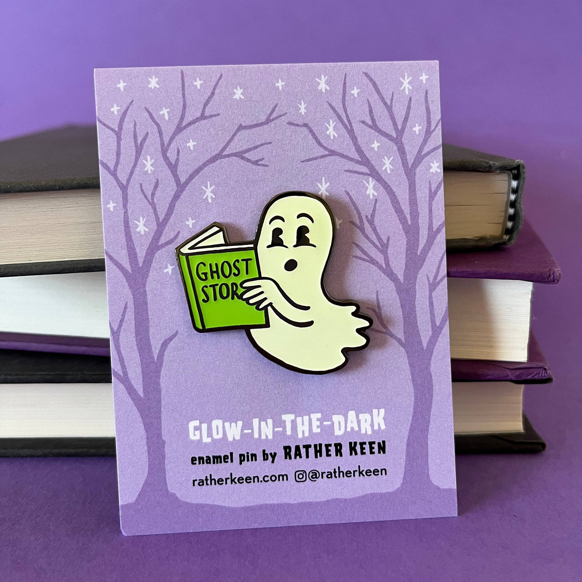 Ghost Stories enamel pin - Halloween jewelry