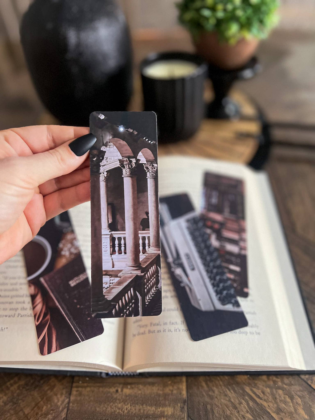 Dark Academia Bookmark Set