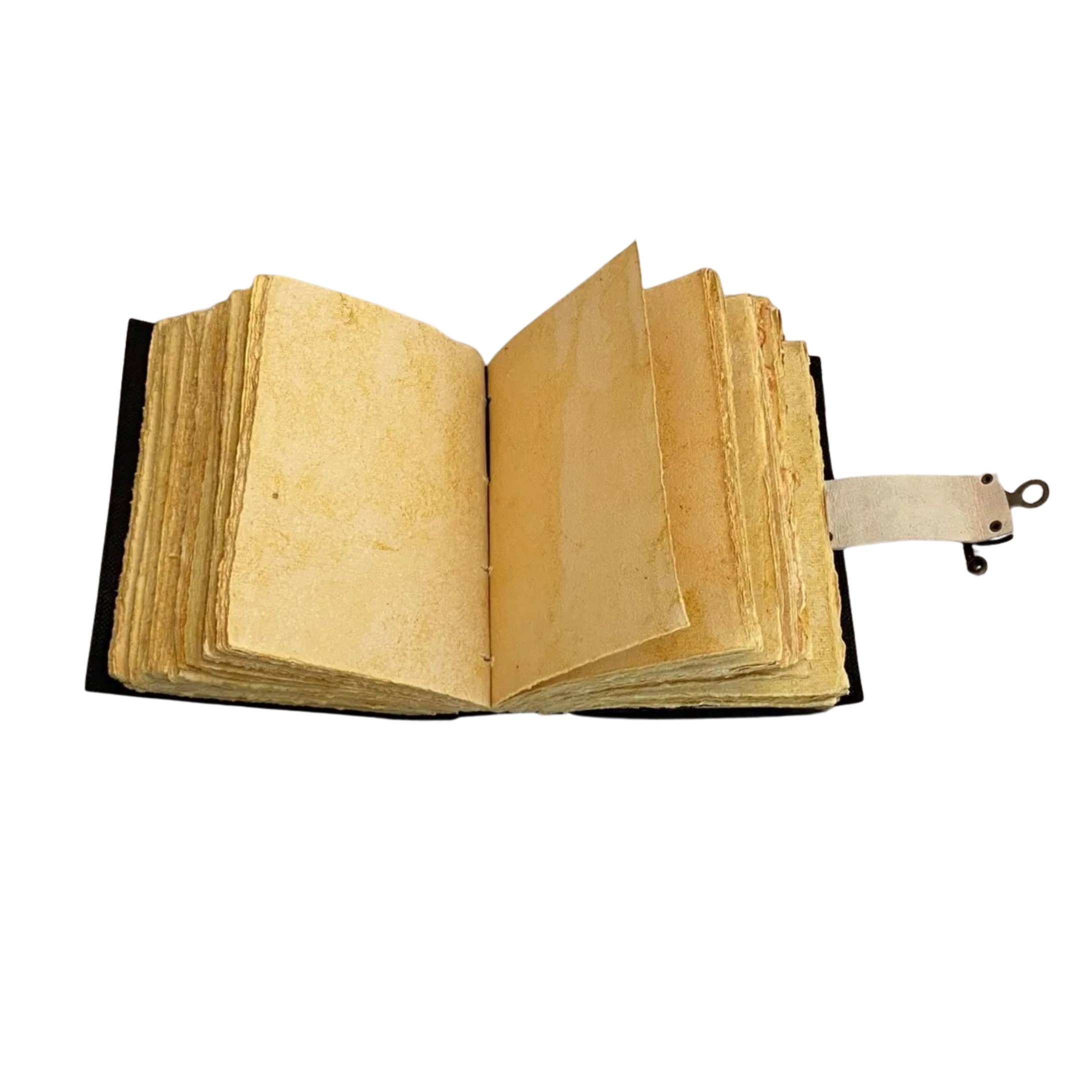 Grimoire Leather Notebook Dark Witchcraft Journal Diary