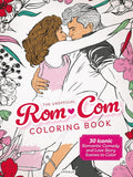 The Unofficial Rom-Com Coloring Book: 30 Iconic Romantic Comedy and Love Story Scenes to Color cover image