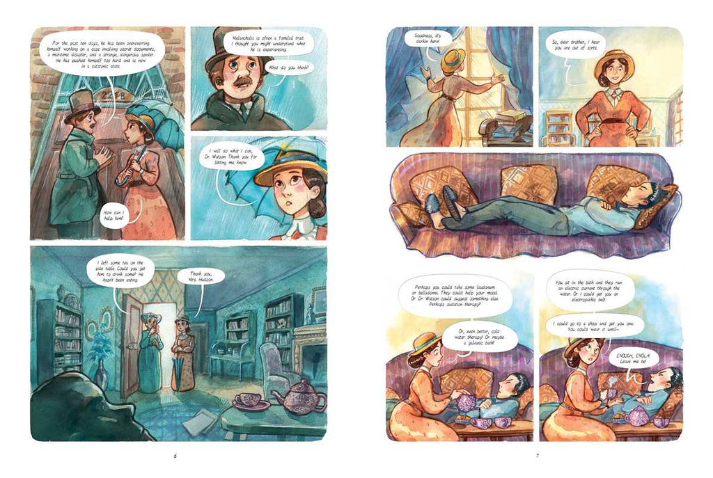 Enola Holmes: The Graphic Novels by Serena  Blasco