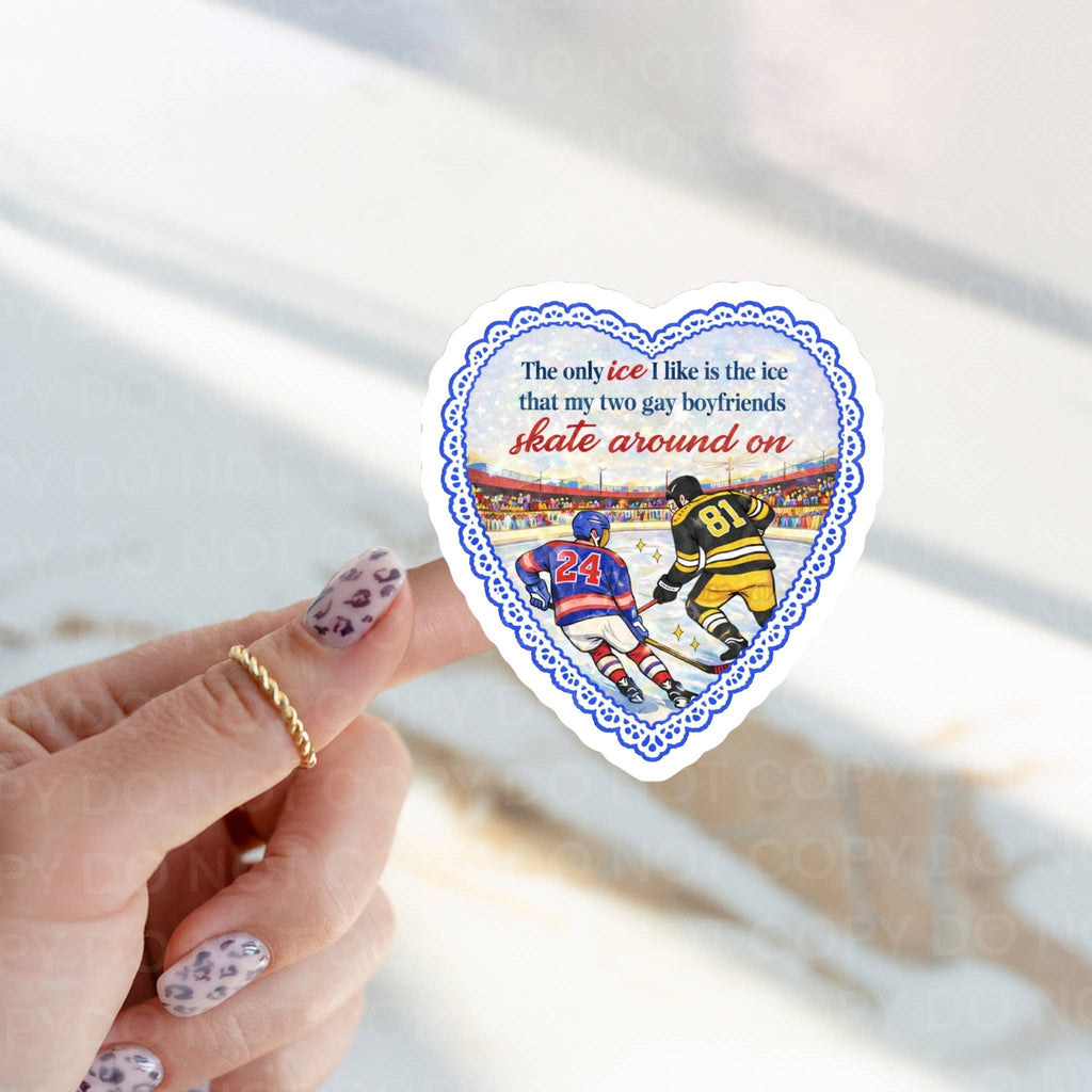 The Only Ice I Like, Hockey Romance, Bookish Sticker
