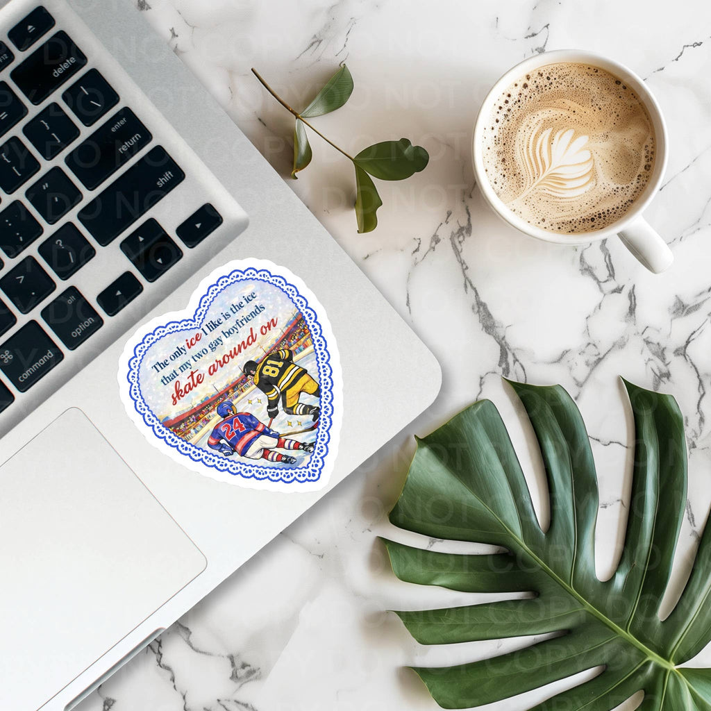 The Only Ice I Like, Hockey Romance, Bookish Sticker