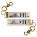 Philly Skyline Keychain | Philadelphia Gift | City Souvenir