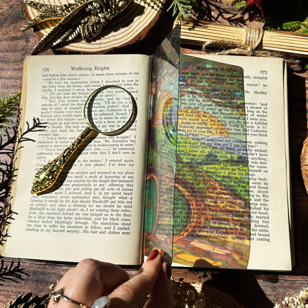 Shire Door Stained Glass Bookmarks