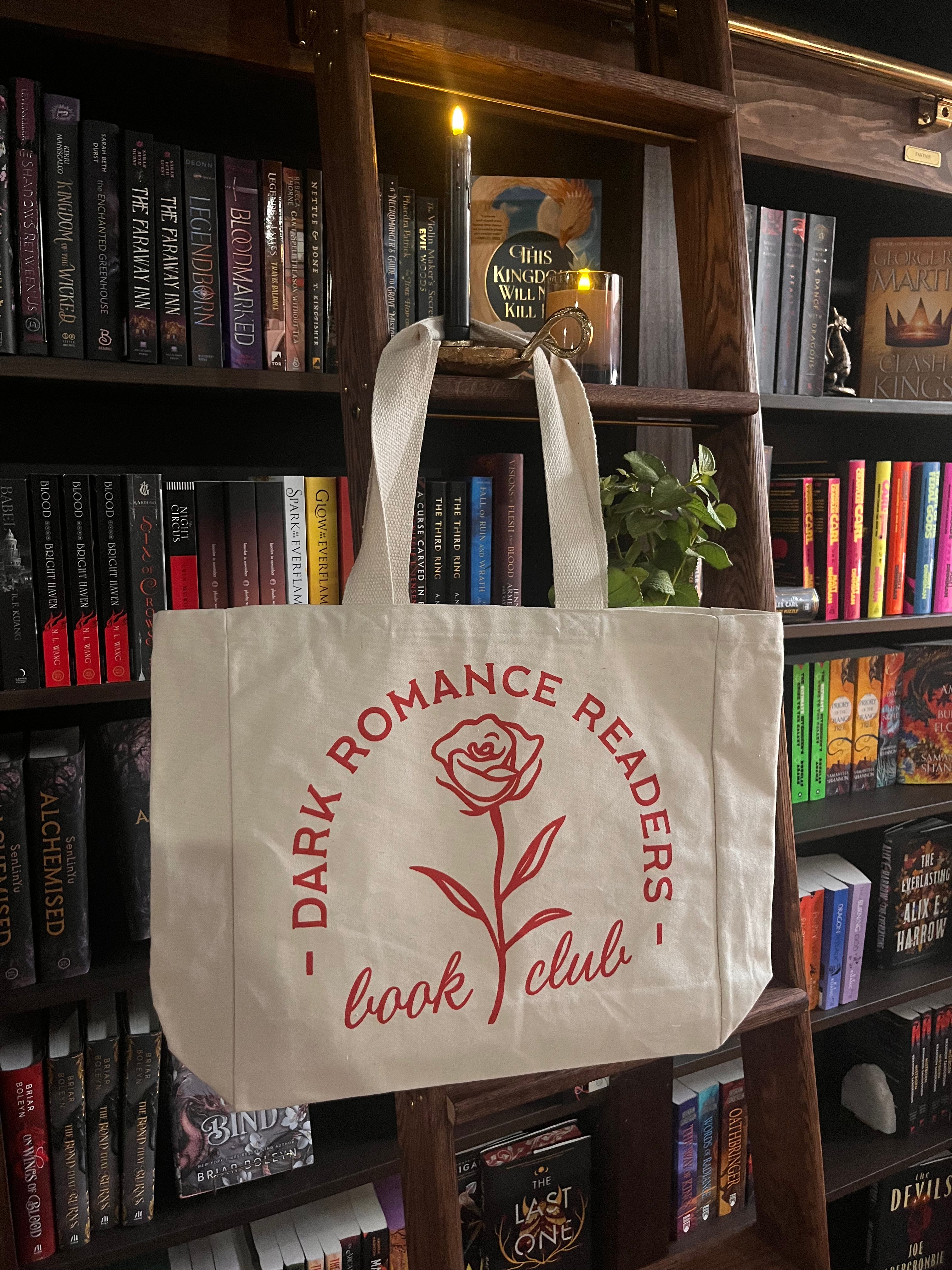 Dark Romance Reader’s Book Club Tote Bag
