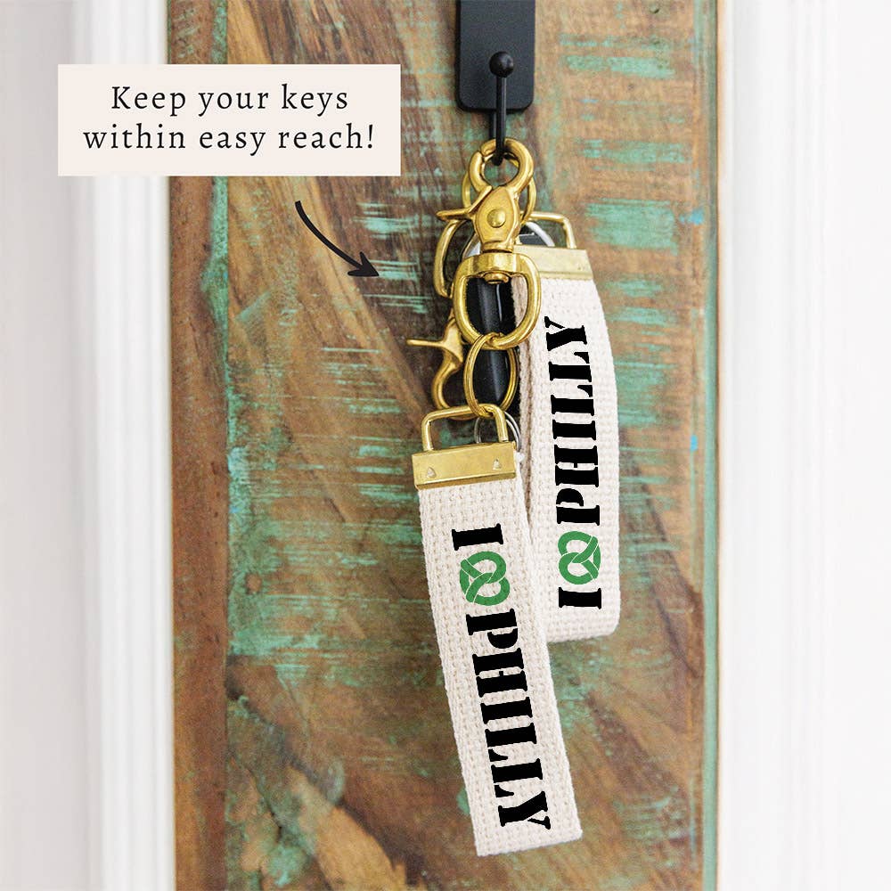 Philly Keychain | Philadelphia Souvenir | I Love Philly