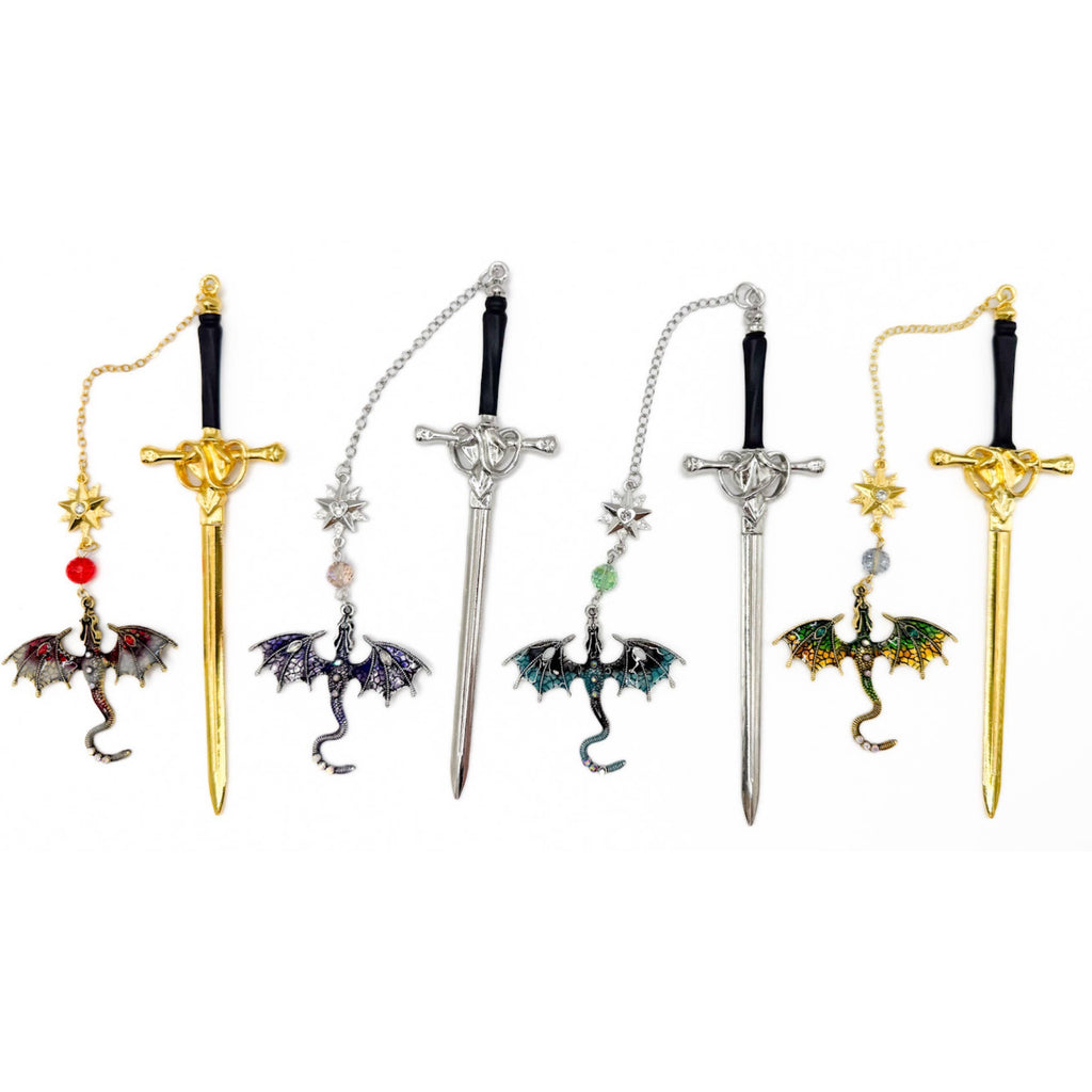 Mystical Dragon Sword Hair Pin