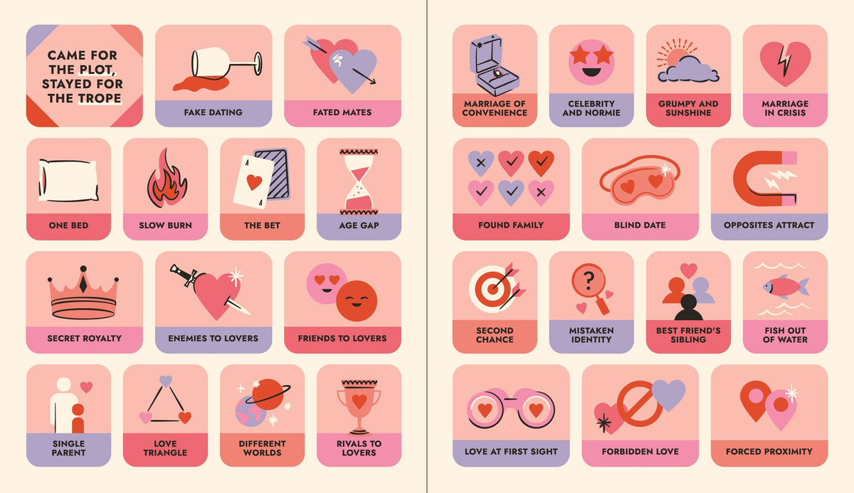 A Romance Reader's Sticker Book