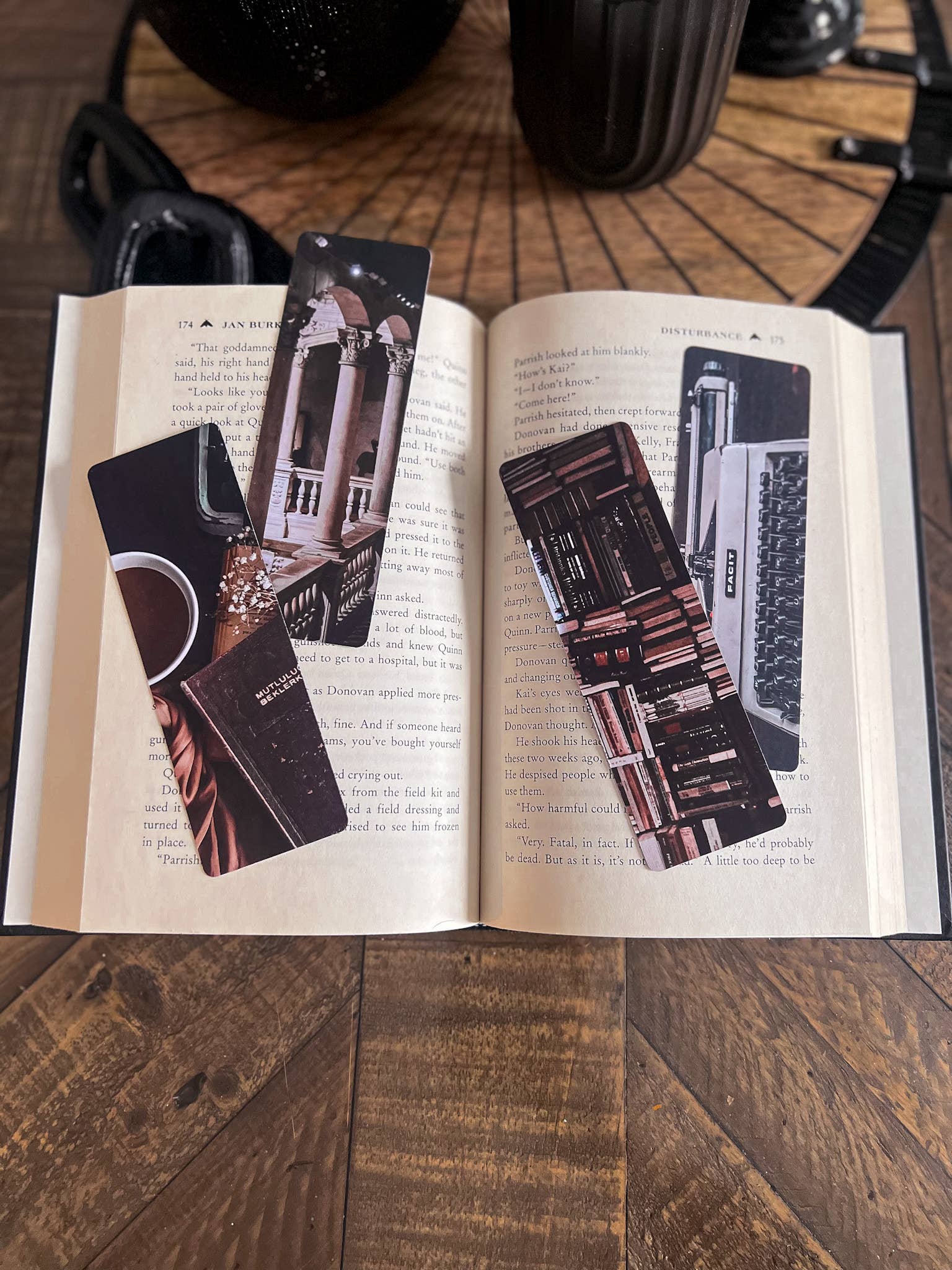 Dark Academia Bookmark Set