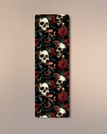 Skull Mushroom Floral Bookmark | Gothic